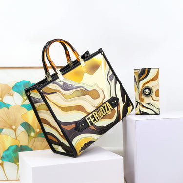 Martina Elara Tote Gold